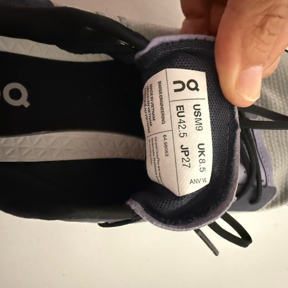 On Running MEN'S CLOUDVISTA NAVY/WASH - Picture 4 of 4